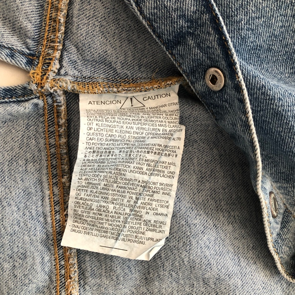 Girls Zara Denim Overshirt Shacket Jacket Shirt with Pocket size 8-9 - Picture 8 of 9